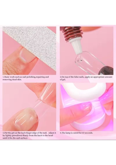 Mini Uv Lamba 6w Kalıcı Oje Nail Art Dizayn Süsleme Jel Tırnak