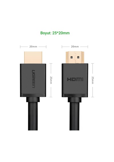 Uhd 4k Yüksek Hızlı Ethernet Ve Hdmı Kablosu, 1.5 Metre, 60820