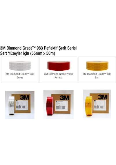 3M Diamond Grade™ 983 Reflektif Şerit 1 M