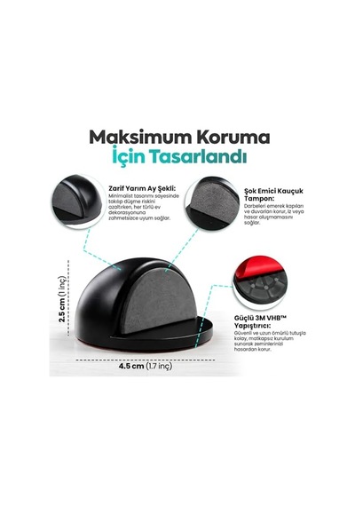 Adet Doğal Ahşap Nazar Boncuklu Kapı Stoperi