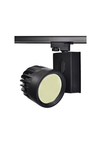Philips Ledli 30W Trifaze Siyah Ray Spot 12cm Sarı Işık 2700K