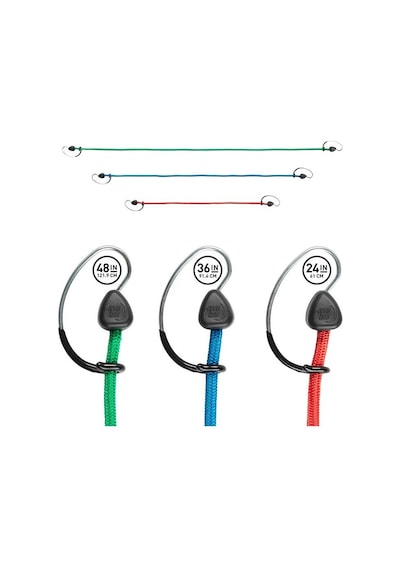 Nite Ize Hooklock Locking Bungee Gergi Lastiği / Yük Sabitleyici Kırmızı - 61 Cm