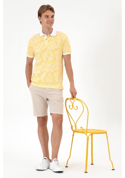 U.s. Polo Assn. Erkek Koyu Sarı Tişört 50299663-vr094 Koyu Sarı