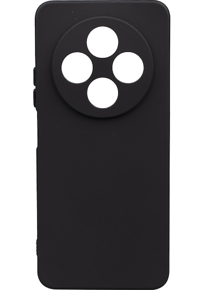 Xiaomi Redmi A4 Uyumlu Kılıf Zore Biye Silikon-siyah Siyah