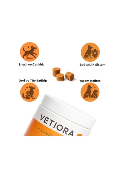 Köpekler İçin Multivitamin Güçlü Bağışıklık Ve Sağlıklı Tüyler İçin Ödül Maması Formunda, 150 Gr