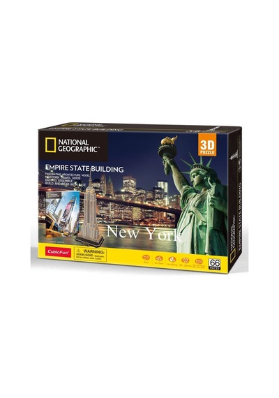 Cub Ds0977 Cubic Fun National Geographic Empire State Binası 3D  P