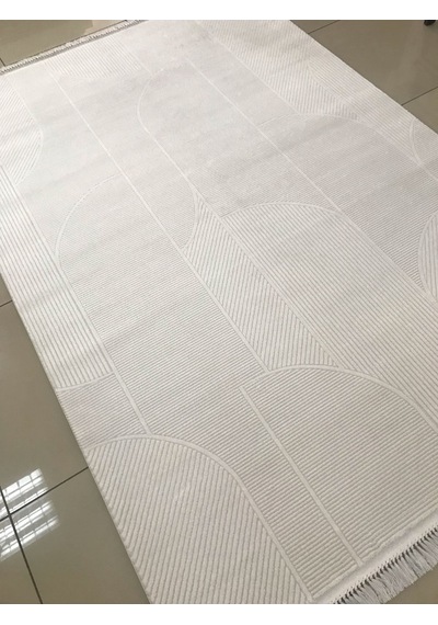 Merinos Halı Elegance 74425 060 Serisi Akrilik Salon Oturma Yatak Odası Halısı Krem