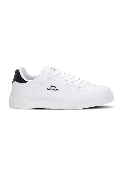 Slazenger Gısol Kadın Beyaz / Siyah Günlük Spor Ayakkabısı Beyaz - Siyah