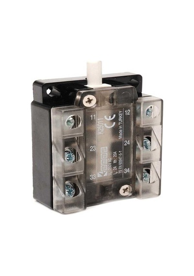 Emas K25011v 2no+1nc Vidalı K Serisi Hücre Switch