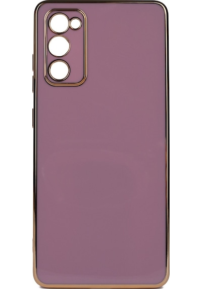 Samsung Uyumlu Galaxy S20 Fe Parlak Kenarli Bark Silikon Kilif 547681057