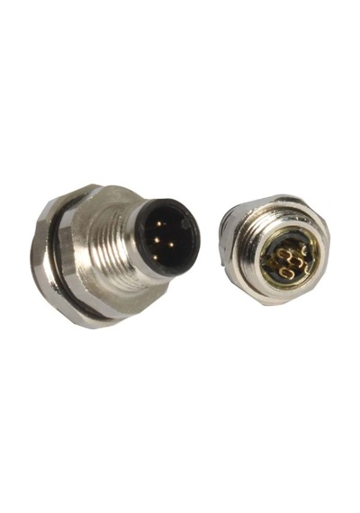 Zhong M12-5b3 ,m12/5-pin Makine Tip Erkek Soket