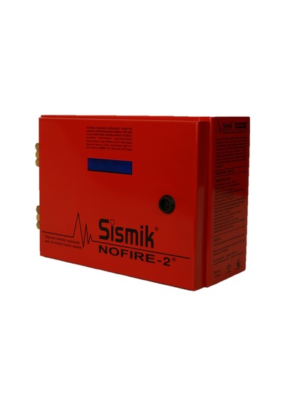 Nofire-2 Lcd Göstergeli Elektromekanik Deprem Sensörü Ts 12884, Kandilli Onaylı