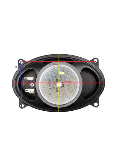 Fullsound K-1420t Oval Renault 9 Uyumlu Oto Hoparlör
