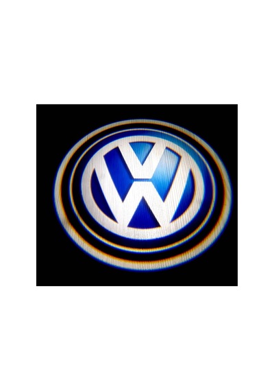 Volkswagen Kapı Altı Led Aydınlatma Araç Logolu