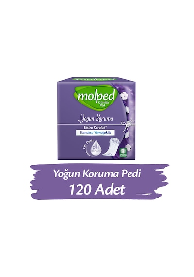 Molped Yoğun Koruma Günlük Pedi 120 Adet