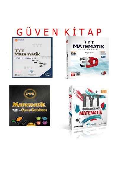 Üçdörtbeş 3d Toprak Endemik Yayınları Tyt Matematik S.b. Seti