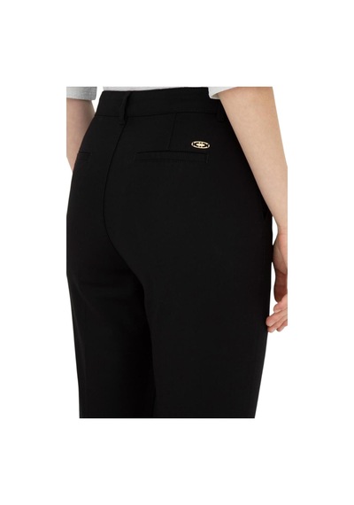 U.S. Polo Assn. Kadın Siyah Kanvas Pantolon 1825777