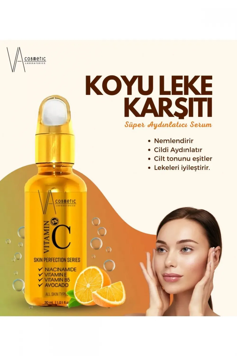 Va Cosmetıc C Vitamini Serum 30 Ml Aydınlatıcı Leke Karşıtı