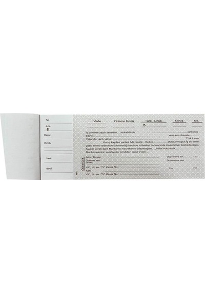Dilman 2309 Senet Karnesi 50 Yaprak - 24 Adet
