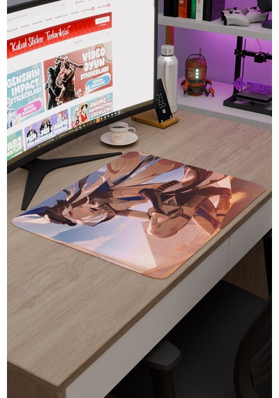 Cyno Genshin Impact Anime Gacha V2 - 48x40 Xl Gaming Mouse Pad Fare Altlığı