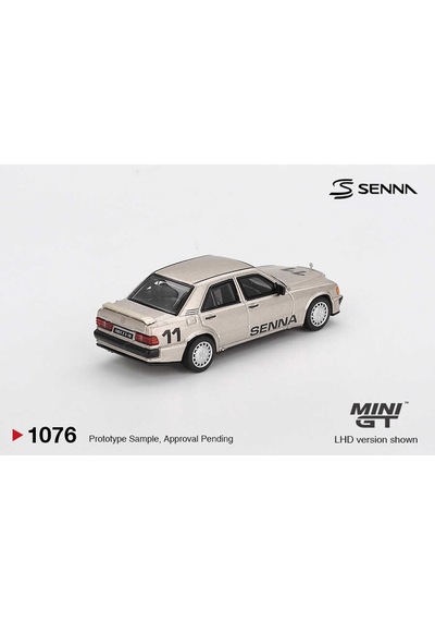 Mini Gt 1/64 1076 Mercedes-benz 190 E 2.3-16 11 Ayrton Senna 1984 Nürburgring Race Of Champions W/ Figure