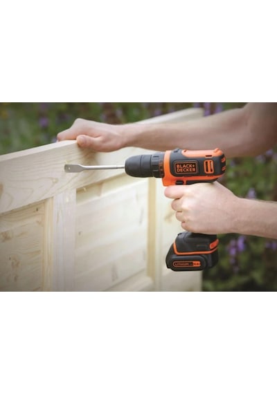 Black+Decker BDCDD12KB-QW 10.8V 1.5 Ah Li-ion Çift Akülü Matkap Vidalama