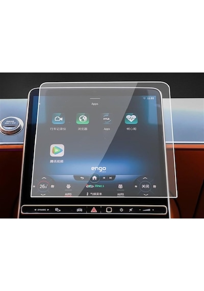 Mercedes Eqe 350 12.8 İnç Mat Ekran Koruyucu Multimedya