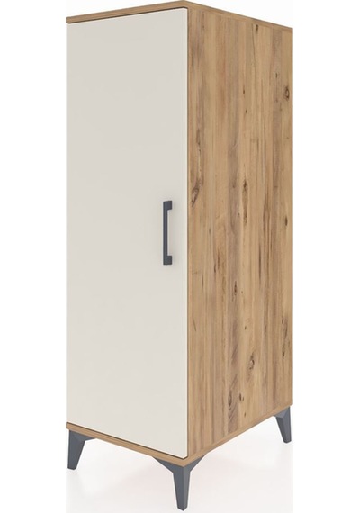 Kronos Dolap 2 Raflı Tek Kapaklı 44x59x134 Çam-aytaşı Atlas Çam