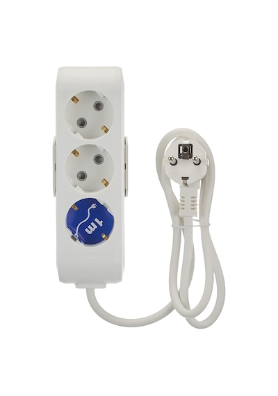 Multi-let Üçlü Priz Topraklı Kablolu Çocuk Korumalı 1 Mt 1