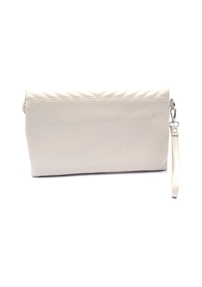 Barbara Kadın Clutch Çanta 67-6010 Bej - Bej