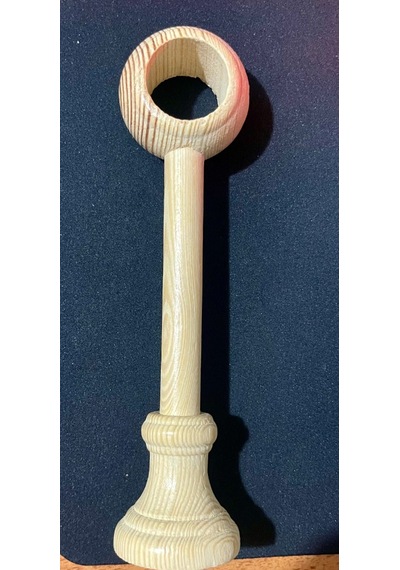 Rustik Taşıyıcı Ayak 28 Mm Doğal Çam Renk