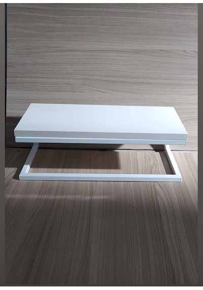 lyla concept Fulya Banyo Ahşap Raflı Metal Havlu, Şal Askılık Beyaz Metal, Raf Beyaz