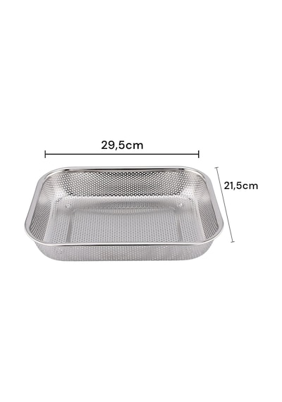 Paslanmaz Çelik Süzgeç, Pirinç Süzgeci 29,5cm 21,5cm