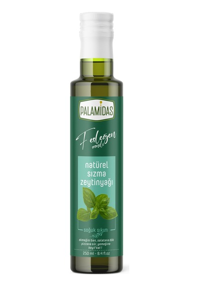 Fesleğen Aromalı Zeytinyağı 250 Gr.