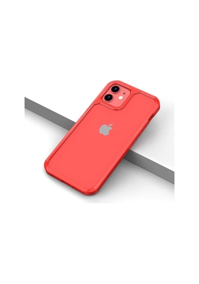Apple Uyumlu iPhone 12 Mini Kılıf Zore Roll Kapak Kırmızı