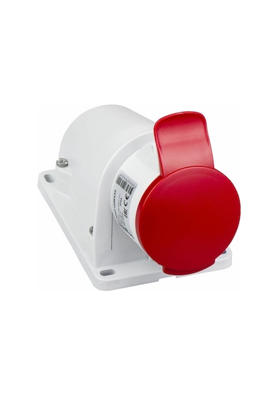 Schneider 5x32A Eğik Duvar Prizi 380 Volt Trifaze Ip 67 Pkf32W735