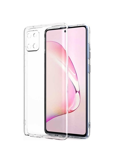 Adige Samsung Galaxy Uyumlu Note 10 Lite Kılıf Kamera Korumalı Süper Silikon