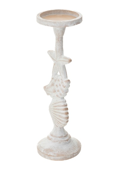 Mudo Home Sea World Mumluk Beyaz 10x10x32 Cm 696123