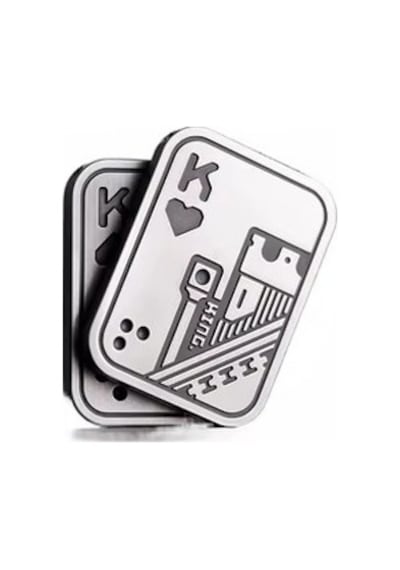Yeni Nesil Edc Fidget K Metal Kart Stres Atıcı Premium Tasarım Günlük Taşıma
