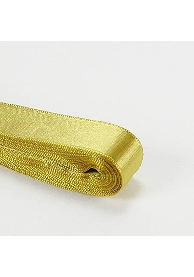 Gold Altın Saten Kurdela 2 Cm. X 10 Metre