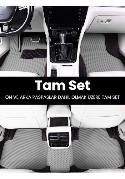 Volvo Xc70 2007-2016 Uyumlu Eva Paspas Tam Set Oto Paspas,araca Özel,tam Koruma,kolay Montaj 392