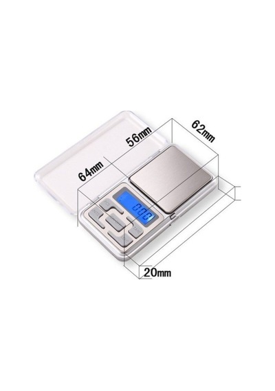 Digital Lcd Hassas Cep Terazi Tartı 200 Gr - 0.01 Gr