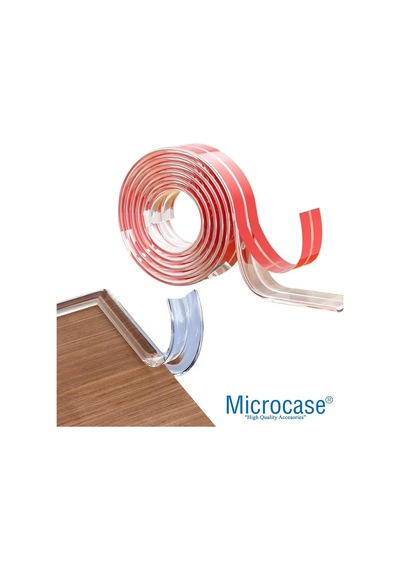 Microcase Sarmal Silikon Bebek Ve Çocuk Köşe Kenar Koruyucu Kesilebilir 100 Cm - Al5237 Genel