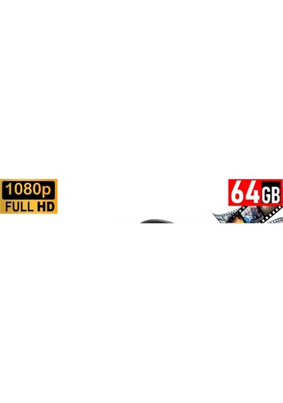 Buğz 64gb Araç İçi Kamera 3 Kameralı Yol + Araç İçi+ Arka Fhd Video Kayıt Mikrofonlu Türkçe Cc-33