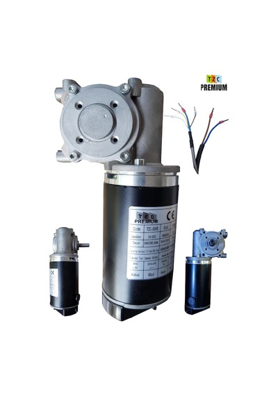 Tzc Actuator Motor Kısa Mil-tzc Premium 100w