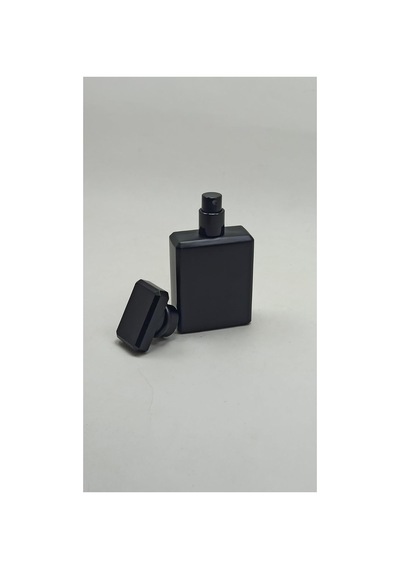 Anadolu Parfüm, Boş Doldurulabilir Cam Parfüm/kolonya Şişesi, Mat Siyah Renk, 50ml Genel