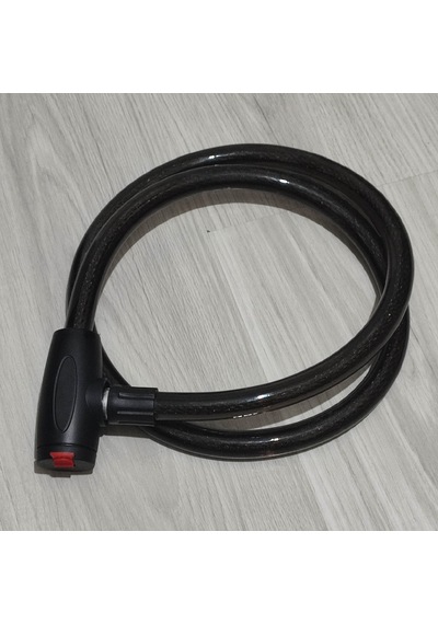 Kalın Anahtarlı Motorsiklet Kilidi 2cm Eni Ve 1.5 Metre