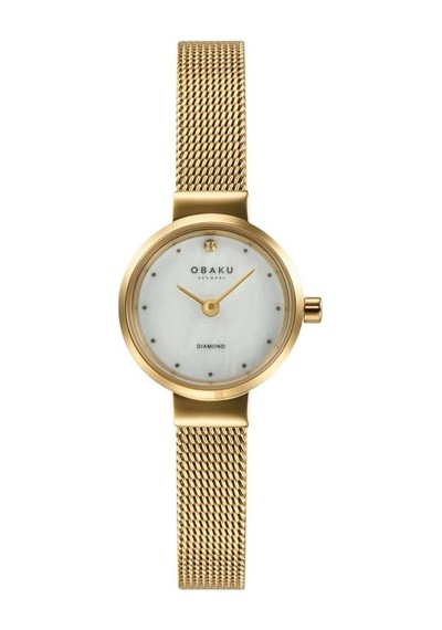 Obaku Denmark V313lxgwmg Kadın Kol Saati Sarı
