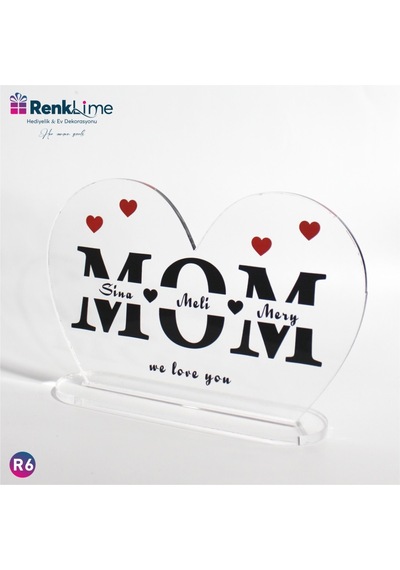 Pleksi Masa Üstü Mom 2 Siyah