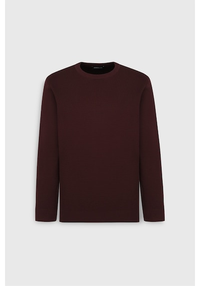 AC&Co / Altınyıldız Classics Erkek Bordo Pamuklu Standart Fit Normal Kesim Bisiklet Yaka Petek Dokulu Triko Kazak Bordo AC&Co / Altınyıldız Classics Erkek Bordo Pamuklu Standart Fit Normal Kesim Bisiklet Yaka Petek Dokulu Triko Kazak Bordo
